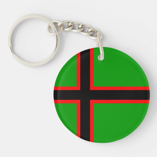 Karelia National Flag Keychain (Front)