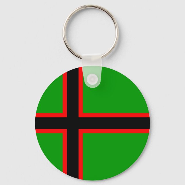 Karelia National Flag Keychain (Front)