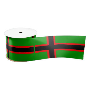 Karelia National Flag Satin Ribbon
