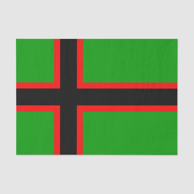Karelia National Flag Tissue Paper (Front)