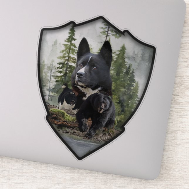 Karelian Bear Dog     (Detail)