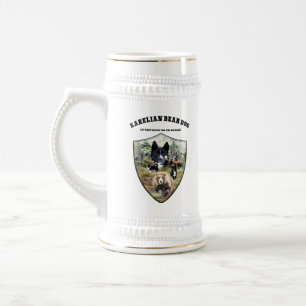 Karelian Bear Dog Beer Stein