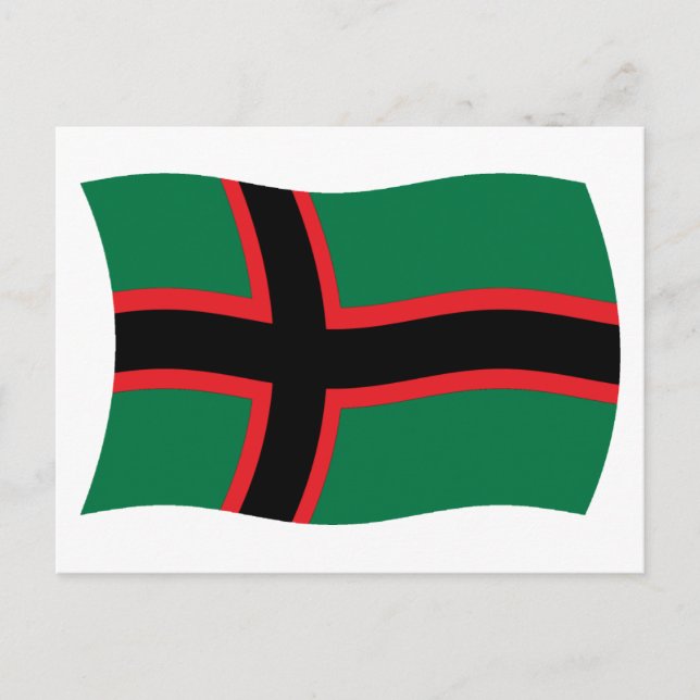 Karelians Flag Postcard (Front)
