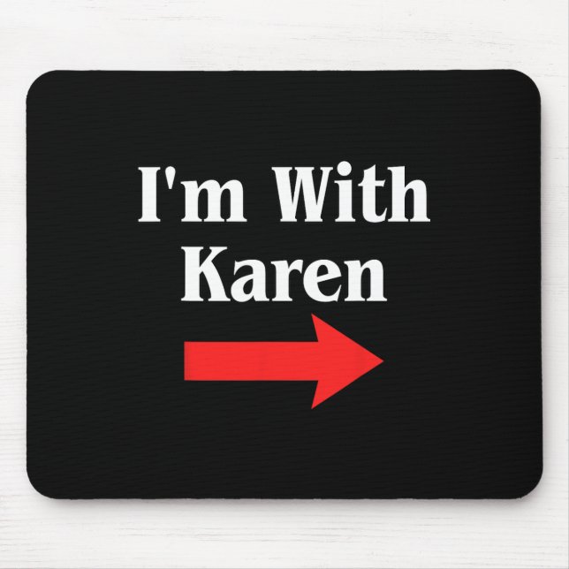 Karen Halloween Costume Mouse Pad (Front)