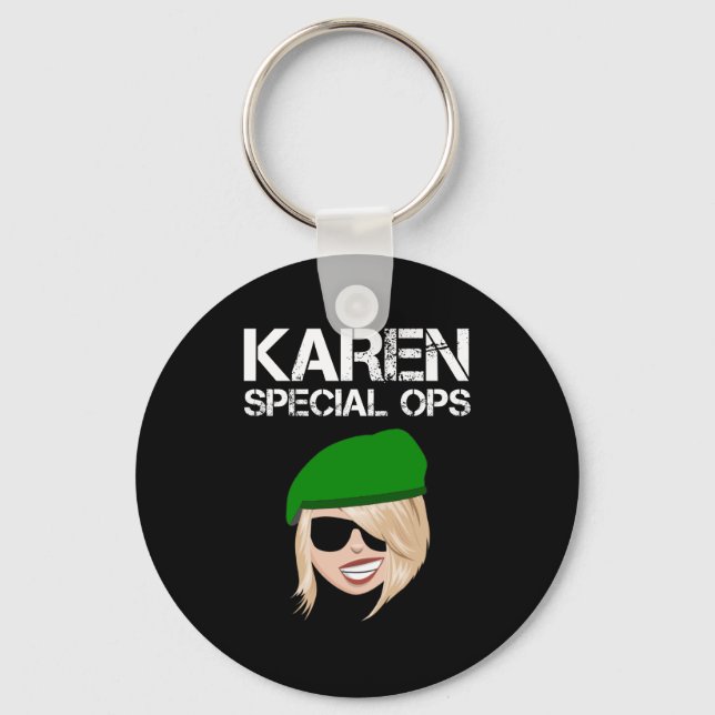 Karen Special Ops Keychain (Front)