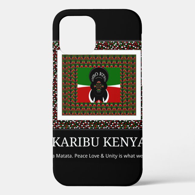 Karibu Kenya Hakuna Matata Case-Mate iPhone Case (Back)