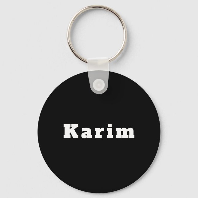Karim Keychain (Front)