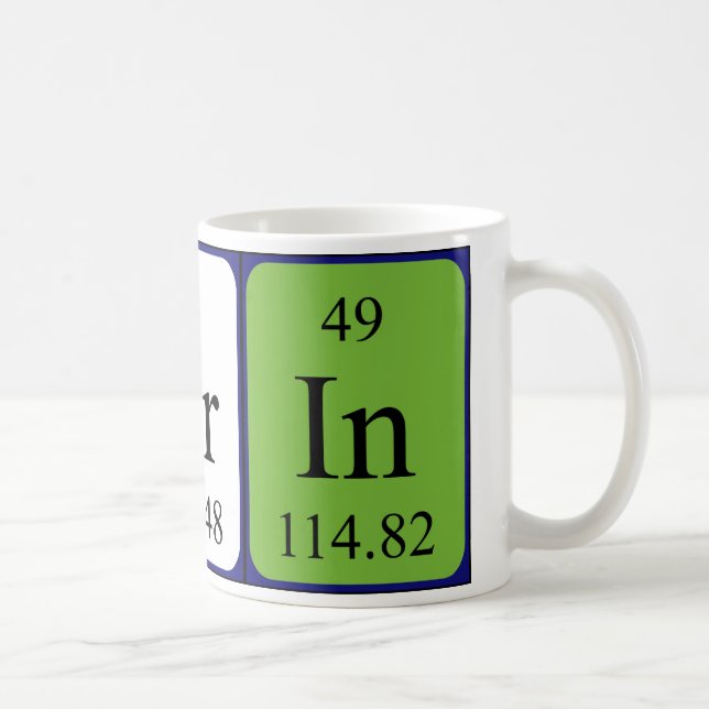 Karin periodic table name mug (Right)