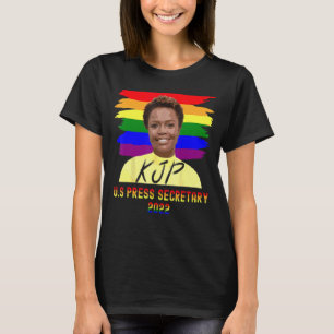 Karine Jean Pierre First Press Secretary Black Afr T-Shirt