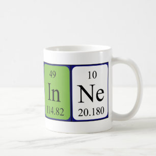 Karinne periodic table name mug
