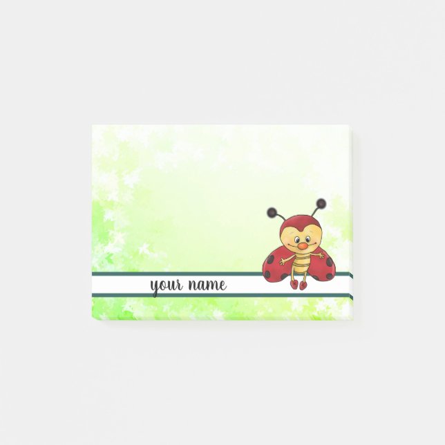 Karl der Käfer, personalized Post-it Notes (Front)