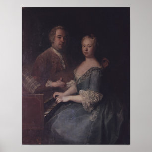 Karl-Heinrich Graun and his wife Anna-Louise Poster