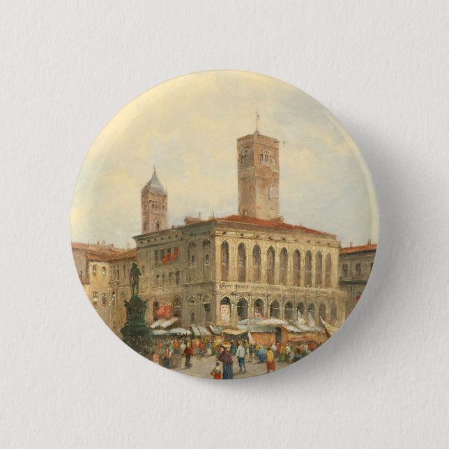 Karl Kaufmann Bologna 2 Inch Round Button (Front)