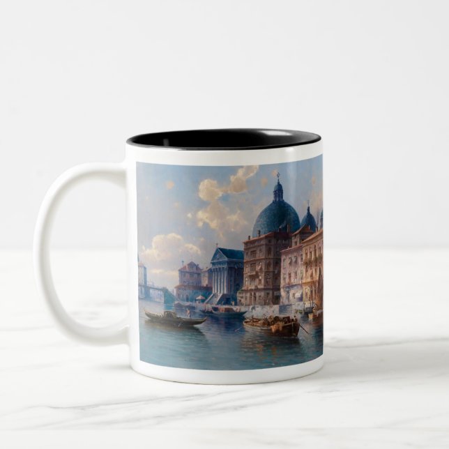 Karl Kaufmann venice Two-Tone Coffee Mug (Left)