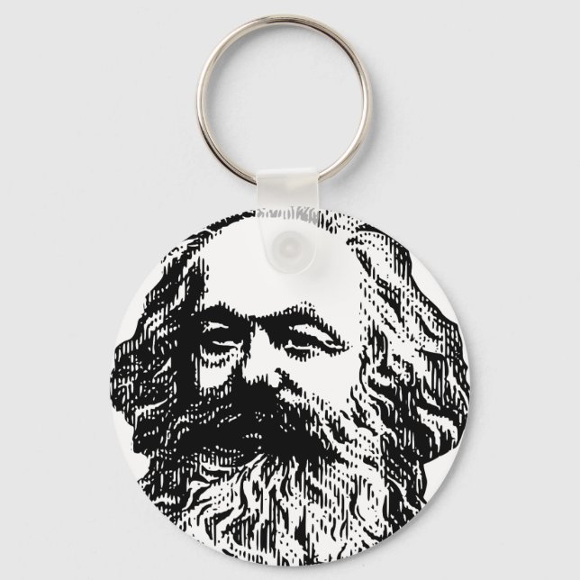 Karl Marx -4jtd4 Keychain (Front)