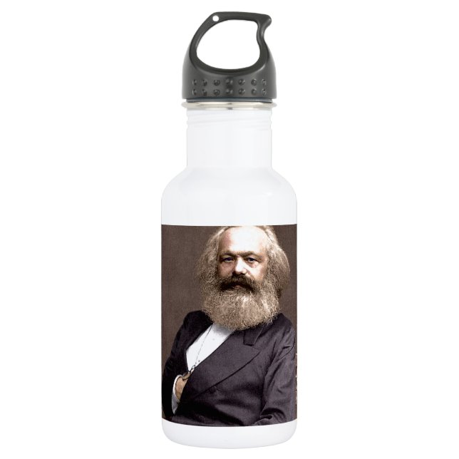 Karl Marx 532 Ml Water Bottle (Front)