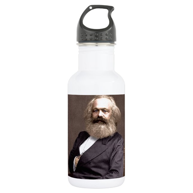 Karl Marx 532 Ml Water Bottle (Front)