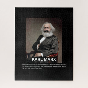 Karl Marx biography Jigsaw Puzzle