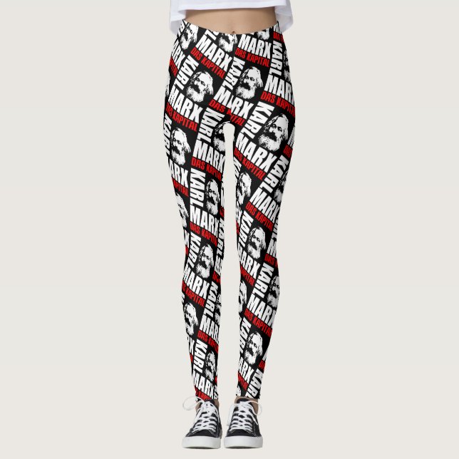 KARL MARX (DAS KAPITAL) LEGGINGS (Front)