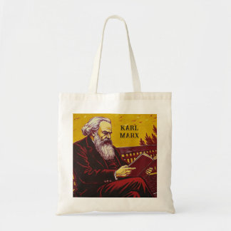Karl Marx (Founder of Marxism) gift Tote Bag