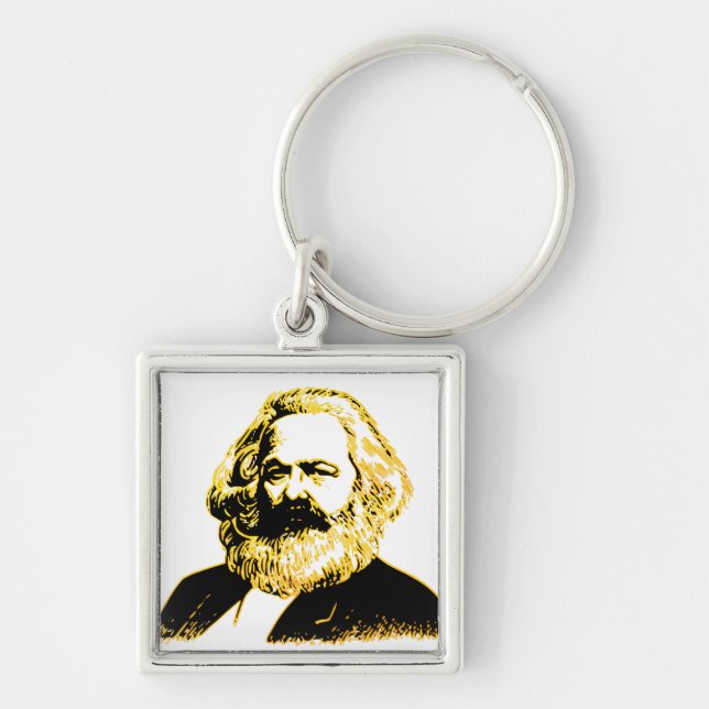 Karl Marx Keychain (Front)