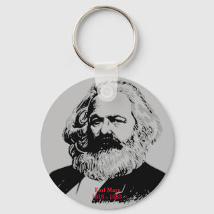 Karl Marx Keychain