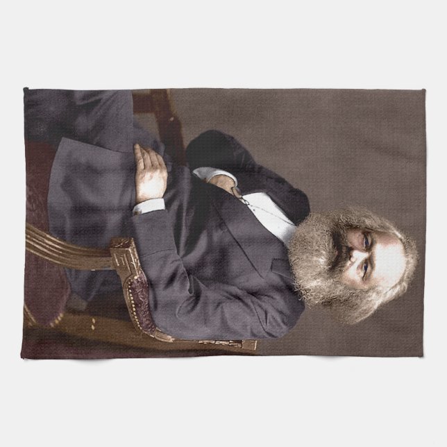Karl Marx Kitchen Towel (Horizontal)