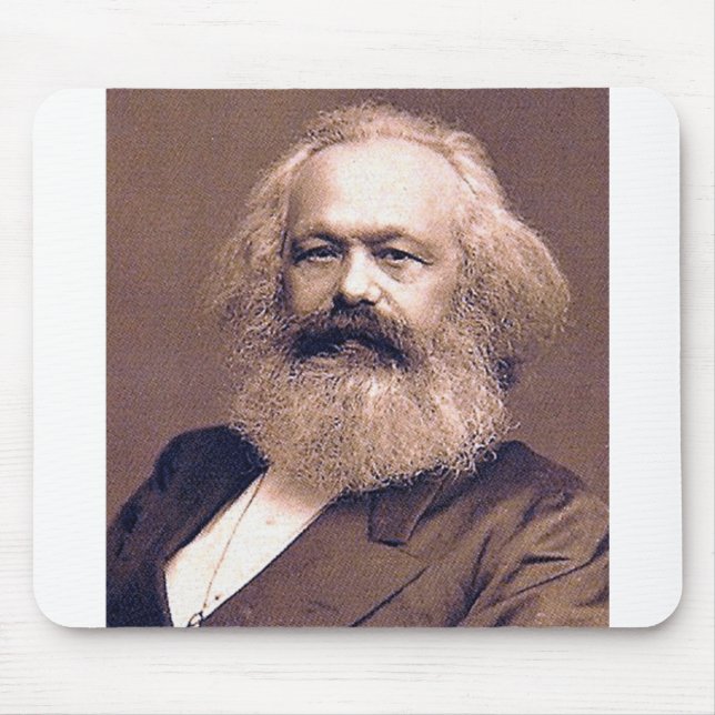 Karl Marx Mouse Pad (Front)