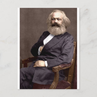 Karl Marx Postcard
