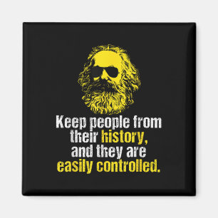 Karl Marx Quote Funny Socialist Party Dsa  Magnet