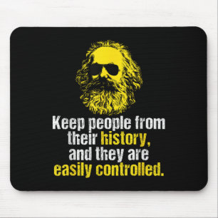 Karl Marx Quote Funny Socialist Party Dsa Mouse Pad