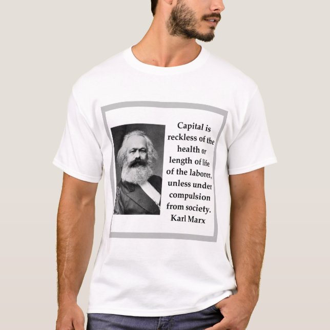Karl Marx T-Shirt (Front)