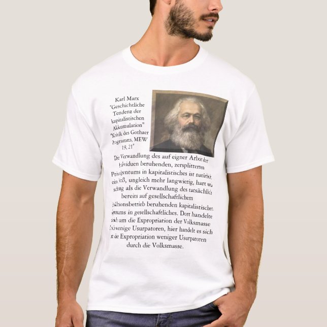 Karl Marx T-Shirt (Front)