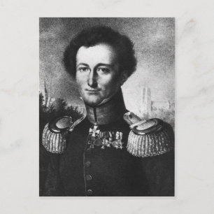 Karl von Clausewitz Postcard