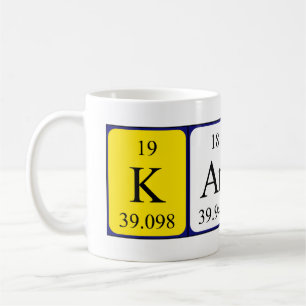 Karlan periodic table name mug
