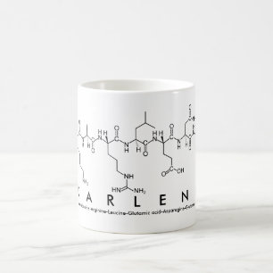 Karlene peptide name mug