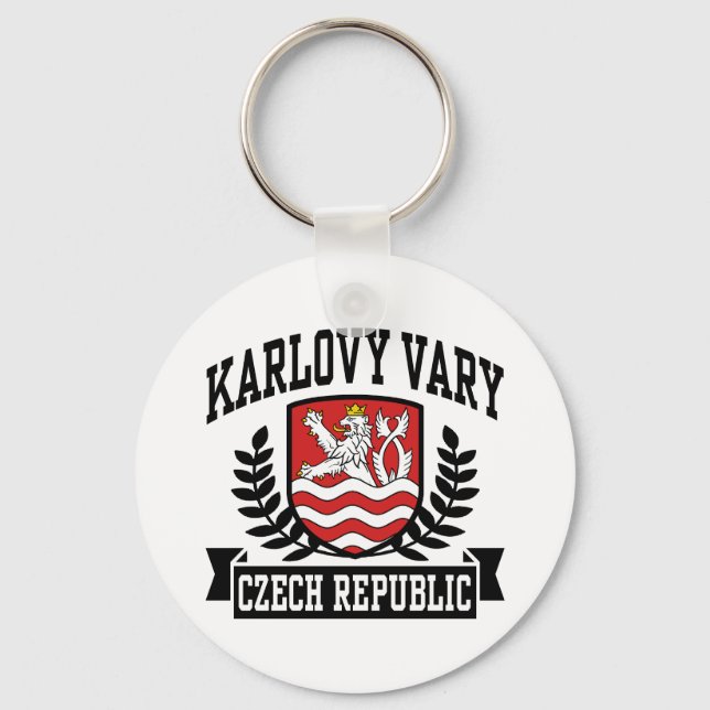 Karlovy Vary Keychain (Front)