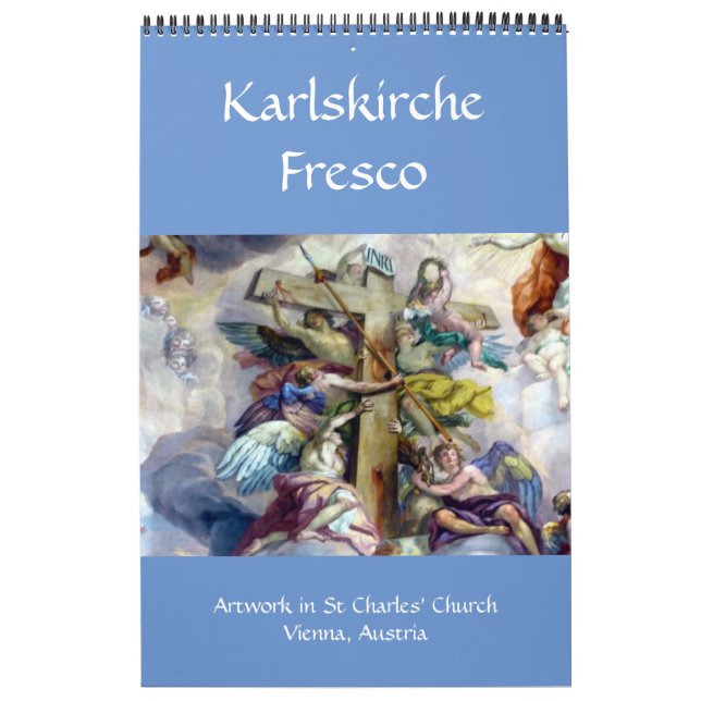 karlskirche fresco vienna calendar (Cover)