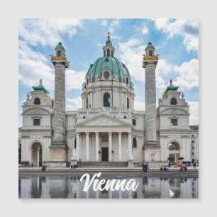 Karlskirche in Vienna, Austria Magnet