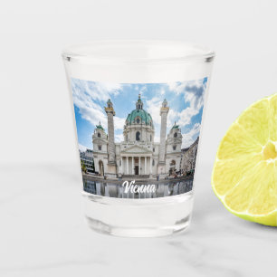 Karlskirche in Vienna, Austria Shot Glass