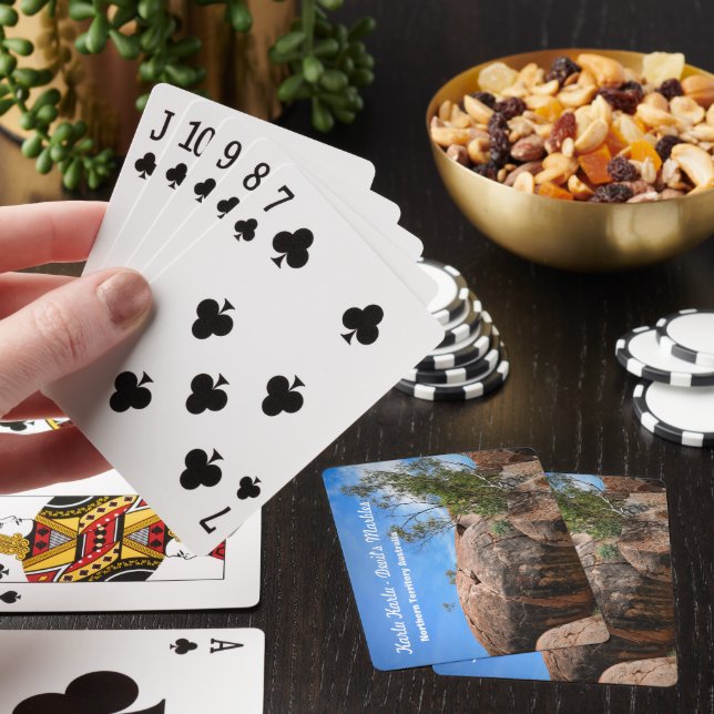 Karlu Karlu "Devil's Marbles" Playing Cards (In Situ)