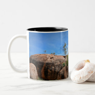 Karlu Karlu "Devil's Marbles" Two-Tone Coffee Mug
