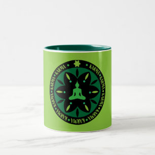 Karma Buddhist Religion - Buddhism Six Sages Two-Tone Coffee Mug