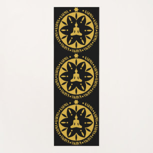 Karma Buddhist Religion - Buddhism Six Sages Yoga Mat