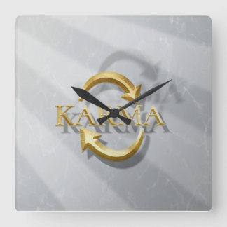 KARMA collection set- Square Wall Clock