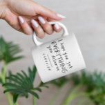 Karma get everything you deserve mug<br><div class="desc">Divorced, separated or newly single friend funny Karma get everything you deserve modern black and white typography unique simple gift</div>