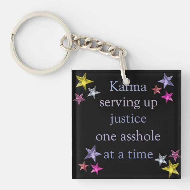 Karma Keychain (Front)