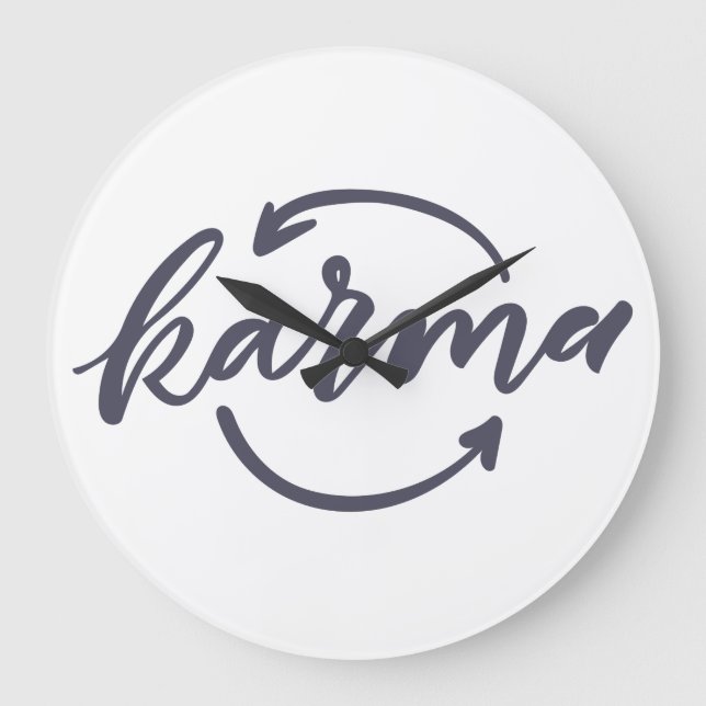 Karma Large Clock (Front)