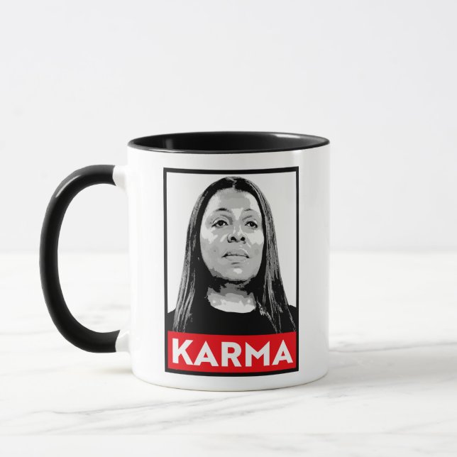 KARMA: Letitia James Mug (Left)
