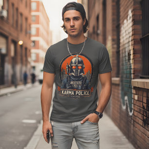 Karma Police - Retro Futuristic Radiohead T-Shirt